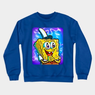 Spongebob Tattooed Squarepants Crewneck Sweatshirt